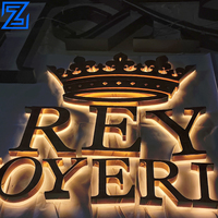 Lettres LED personnalisées en acrylique rétroéclairées et logos lumineux