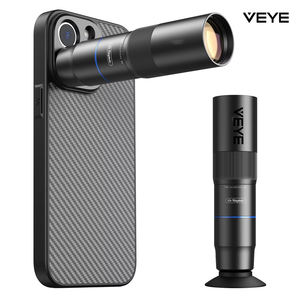 Objectif double 2-en-1 portable en aluminium avec verre optique de haute qualité ED 10X Télémacro Pro pour <span class=keywords><strong>iPhone</strong></span> - Product Image 1