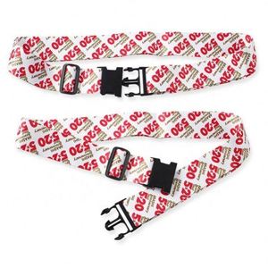 Custom Travel Plastic <b>Strap</b> Insert Sublimation Luggage Baggage Belt with Number Lock Special Bag Parts & Accessories - Product Image 5
