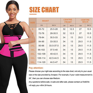 HEXIN Sauna Burning <span class=keywords><strong>Fat</strong></span> Neopreno Doble Cinturón Cremallera Frontal Sauna <span class=keywords><strong>Burn</strong></span> <span class=keywords><strong>Fat</strong></span> Mujeres Body Shapers Cintura Trimmer Cinturón Adelgazante - Product Image 6