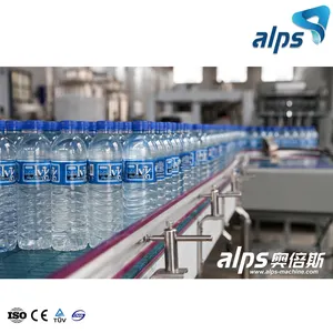 ماكينة تعبئة المياه النقية المعدنية القلوية 3 في 1 من PET الكاملة بسعر الصين من المصنع