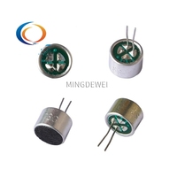 Tête de microphone SUNTOP 9 * 7 mm avec sensibilité au pied de 52 dB, tête de microphone 9767 avec micro électret à broche