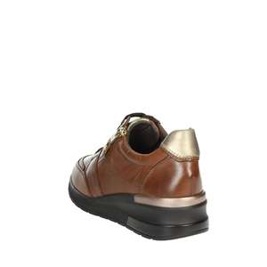 Zapatillas Deportivas Cinzia para Mujer, de Cuero Marrón, de Caña Baja, Estilo Casual - Product Image 1