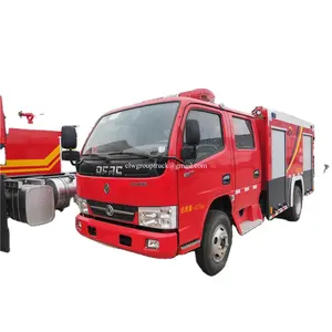 Yeni dongfeng 4x2 su köpük yangın söndürme kamyonu
