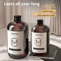 Diffuseurs à roseaux en verre écologiques longue durée sans flamme, avec recharge liquide d'aromathérapie en spray pour la maison, l'hôtel et l'intérieur