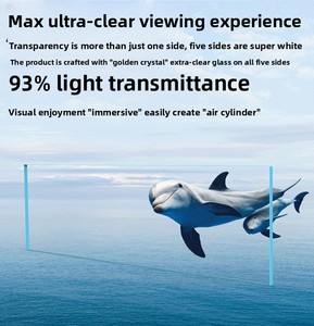 Desktop Betta Visbak Ultra Wit Glas Zwarte Achterwand <span class=keywords><strong>Mini</strong></span> Eco <span class=keywords><strong>Aquarium</strong></span> Bak Decoratie Badkamer Rechthoekig 3 Jaar Garantie - Product Image 3