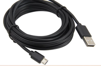 Cable Micro USB V8 de 30 cm, Cable de carga 2A TIPO C, chaqueta de PVC, blindaje trenzado para teléfono Android, Banco de energía, accesorios para teléfonos inteligentes