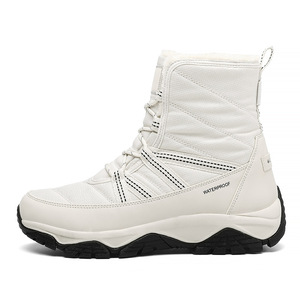 Bottes de neige d'extérieur pour femmes, imperméables, chaudes, antidérapantes, résistantes à l'usure, bottes de montagne pour hommes, chaussures de <span class=keywords><strong>ski</strong></span> en peluche - Product Image 2