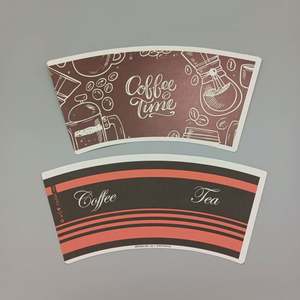 Vaso de Papel de Pulpa de Madera, Material Prima para Vasos Desechables, Logotipo Personalizado, Vaso de Papel para Bebidas Calientes y Café - Product Image 3