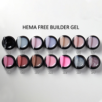 FZANEST nouveau Design 14 couleurs Gel de construction solide Extension de Gel d'ongle constructeur de Gel d'ongle transparent longue durée