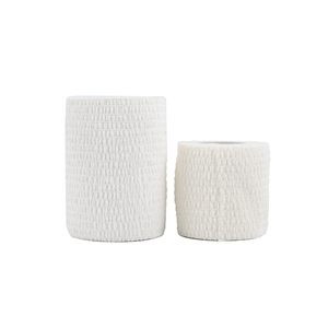 Bandage élastique cohésif auto-adhésif en coton pur, durable et respectueux de la peau, pour une compression et une protection fiables - Product Image 1