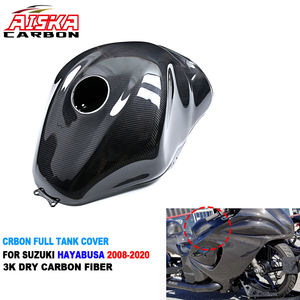 AISKA Cache-réservoir de carburant intégral en fibre de <span class=keywords><strong>carbone</strong></span> profil bas pour moto Suzuki GSX1300R <span class=keywords><strong>Hayabusa</strong></span> Gen2 2008-2020 - Product Image 1