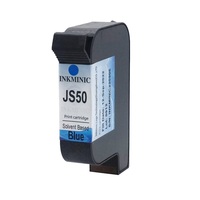 Cartouche d'encre bleue de haute qualité Meenjet Js50 avec puce pour imprimante portable M6, série Mx pro Mx plus