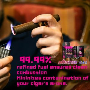 Monstergas ไฟแช็คบิวเทนบริสุทธิ์ขนาด420มล. แบบ USB - Product Image 4