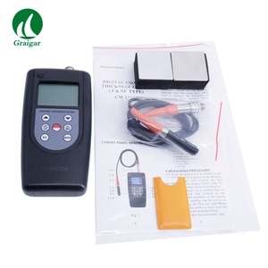Ölçüm aralığı 0 ~ kalınlık ölçer Um / 0 ~ 80 Mil ile kaplama CM-1210A 2000 demir taban alüminyum - Product Image 5