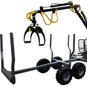 अनुकूलित छोटी लकड़ी हड़पने मशीन 360 डिग्री रोटेट गन्ना लोडर स्वचालित मोटर नई उपयोग की जाने वाली आपूर्ति लकड़ी लोडर को पकड़ सकती है - Product Image 4