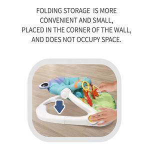 Diskon besar kursi goyang plastik kodok hewan Multi tema kursi lantai bayi nyaman dengan fungsi musik menenangkan tidur balita - Product Image 6