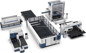 Cortadora Láser de Fibra CNC de 3, <span class=keywords><strong>6</strong></span>, 8 y <span class=keywords><strong>12</strong></span> kW para Chapa Metálica, Equipos para la Industria de Fabricación, Compatible con PLT - Product Image 2
