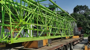 Used QTZ100 Second-Hand Construction <strong>Crane</strong> <strong>Tower</strong> Machine 6t 60m High-Rise Powerhouse with Flat Top and Gearbox Core Component - Product Image 3