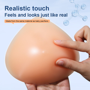 XINXINMEI silikon medis Segitiga Payudara membentuk 500g mastektomi lembut realistis prostesis paska kenyamanan kepercayaan diri mudah - Product Image 3