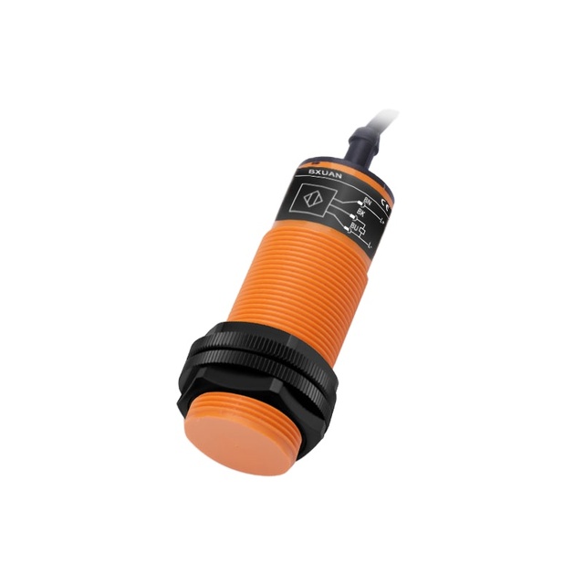 Industrial Embedded Capacitive Proximity Sensor Anti Interference PNP NO Output For Object Detection Automation Equipment