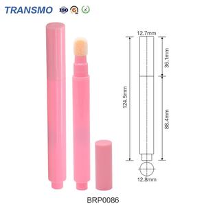 Stylo brillant à lèvres rose, tubes vides pour brillant à lèvres avec logo personnalisé, contenants roll-on vides pour brillant à lèvres - Product Image 2