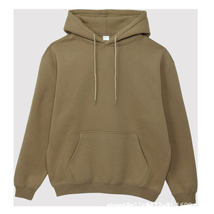 Felpa con Cappuccio da <span class=keywords><strong>Uomo</strong></span> di Alta Qualità, Vestibilità Regolare, Collo Tondo, Non Foderata, in Nylon/Cotone Felpato, Impermeabile, Sportiva e alla Moda - Product Image 2