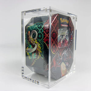 หน้าจออะคริลิกใสป้องกันรังสียูวีสำหรับกล่องดีบุกขนาดเล็กแบบมีโปเกม - Product Image 2