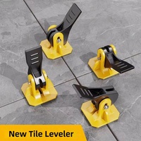 Système de nivellement de carreaux, clips réutilisables à pression pour la pose de carreaux de sol et de mur, fabriqué en Chine, emballé