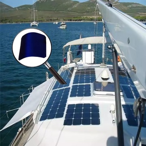 แผงโซลาร์เซลล์แบบยืดหยุ่น PET/ETFE กำลังไฟ 500W 70v รุ่นใหม่ สำหรับเรือยอชท์ เต็นท์ เรือ ระบบพลังงานแสงอาทิตย์สำหรับเครื่องบินส่วนตัว XXR---500W Sunpower Flex - Product Image 5