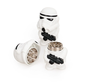 Molinillo de Metal Personalizado con Temática de <span class=keywords><strong>Star</strong></span> <span class=keywords><strong>Wars</strong></span> - Construcción de Aleación de Zinc de 3 Cámaras, Grabado Láser de <span class=keywords><strong>Stormtrooper</strong></span> - Product Image 4