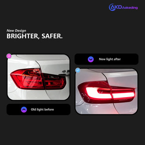 2013-2018 for F30 F80 M3 Styling <b>LED</b> Tail <b>Lights</b> New ABS Material With <b>Red</b> Lens 12V/24V Function Running Signal YH-TL-BMW-017' f - Product Image 3