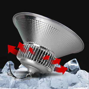 ไฟไฮเบย์ 150W SMD3030 5000K อะลูมิเนียม IP20 รับประกัน 3 ปี Ra90 อายุการใช้งาน 36000 ชั่วโมง สำหรับโคมไฟเพดานคลังสินค้า - Product Image 3
