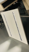 Le réflecteur anti-éblouissant de calandre de voyant d'IP44 LED a mené le voyant 60*60cm 35w magasin de détail ultra mince d'hôpital de bureau de conception