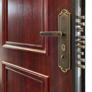 Portes blindées en acier anti-effraction au design moderne, <span class=keywords><strong>entrée</strong></span> sécurisée à <span class=keywords><strong>prix</strong></span> abordable, provenance Chine - Product Image 6