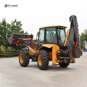 Yükleyici ve kazıcı kazıcı yükleyiciler fiyat ile satılık Ractor Yaweh Jl4cx kazıcı yükleyiciler