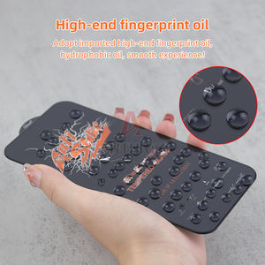 Protector de pantalla antiestático ESD a prueba de polvo para iPhone 15 pro Max protector de pantalla borde curvo cubierta completa de vidrio - Product Image 4