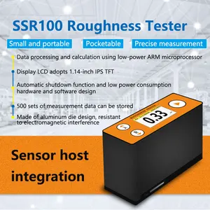 SSR100 penguji kekasaran permukaan, instrumen pengukur kekasaran presisi tinggi