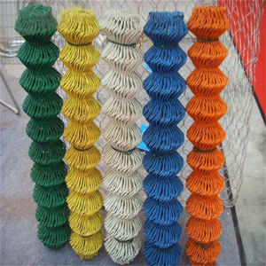 Malla de Alambre de Ciclón de Alta Calidad de Anping, Malla de Eslabones de Alambre Galvanizada con Recubrimiento de PVC, Malla en Rollo con Orificios Cuadrados para Doblar, Cortar y Soldar - Product Image 4