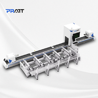 Coupe-tubes laser numérique Yaskawa robuste à alimentation automatique avec mandrin pneumatique pour profilés métalliques, entièrement automatique et personnalisable