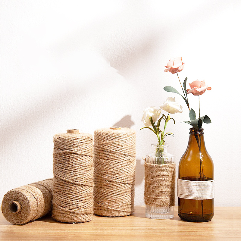 Factory Price 3 Strands Twisted Jute