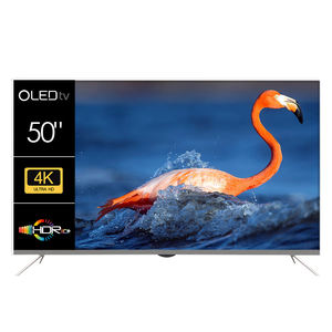 Téléviseur <span class=keywords><strong>OLED</strong></span> à projection ultra-fin sans cadre de 50 pouces avec résolution 4K et Wi-Fi - Product Image 1