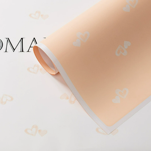 ورق تغليف هدايا الزهور لعيد الحب 520 من مادة BOPP، لوازم باقات يدوية الصنع للحلوى، بيع بالجملة من ماركة سيوين - Product Image 5