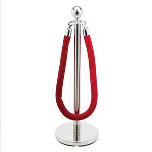 ホテルバンクキューポールラインディバイダースタンドポストステンレススチールボラードスタンションバリア - Product Image 2