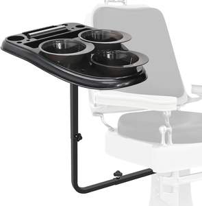 Hauteur réglable plateau de <span class=keywords><strong>coiffure</strong></span> chariot beauté barbier <span class=keywords><strong>Spa</strong></span> hauteur réglable Salon tatouage coiffeur outils plateau barbier chariot - Product Image 4