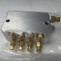 Distributeur volumétrique d'huile et de gaz à tête hexagonale femelle, pour lubrification et dilution d'huile, Zhenrong Chenying Taiwan