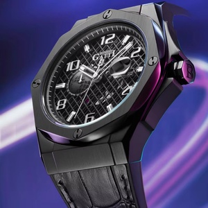 BG8701 German <b>Automatic</b> Mechanical <b>Watch</b> Valentine's Day Gift for Boyfriend Fashion Men's <b>Skeleton</b> Waterproof Luminous - Product Image 2