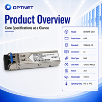 Nuevo Módulo Transceptor de Fibra Óptica SFP 100Base FX 2026, 1310nm MMF Dúplex LC DOM, Bajo Consumo de Energía