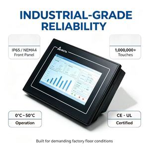 Delta DOP-107BV Pantalla Táctil HMI de 7 Pulgadas 800x480 RS-232/RS-485 USB para PLC Automatización Industrial - Product Image 5