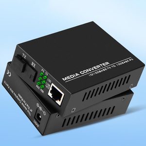 Fiber Optic Media Converter Single Mode SC Port Fast <b>Ethernet</b> Full Duplex Plug and Play Industrial Grade POE SDK GSM - Product Image 5